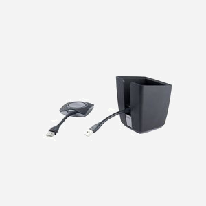 Barco ClickShare Tray R9861500T01 - Support pour 4 Buttons - Compatible ClickShare CSC-1/CSM-1 - Noir - Dimensions 124.1 x 80 x 132 mm - 460g