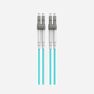 Câble Fibre Optique Multimode Gembird OM4 LC/UPC-LC/UPC 25m, 50/125µm, Aqua, LSZH, 100Gb/s, 850/1300nm, Perte 0.3dB, RoHS - Miniature 2