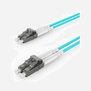 Câble Fibre Optique Multimode Gembird OM4 LC/UPC-LC/UPC 25m, 50/125µm, Aqua, LSZH, 100Gb/s, 850/1300nm, Perte 0.3dB, RoHS - Miniature 3