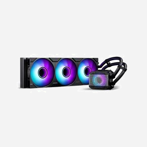 Phanteks Glacier One 360M25G2 Kit Watercooling CPU 3x120mm, radiateur 397mm, 315-2200 RPM, 72.72 CFM, 2.51 mmH2O, Sockets LGA115x/1200/1700/AM4/AM5