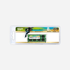 Silicon Power 8GB DDR3 1600MHz SO-DIMM 204-pin CL11 1.5V - Module mémoire 8 Go (1x8Go) pour ordinateur portable