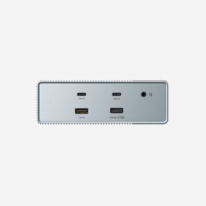 Station d'accueil Targus HDG215-EUZ USB 3.2 Gen 2 (3.1 Gen 2) Type-C 100W avec DisplayPort, HDMI, RJ-45 1Gbps, 3x USB-A, 1x USB-C et sortie audio 3,5mm - Argent - 60Hz - 88,9x132,1x43,9mm - Miniature 3