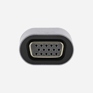 T'nB MINITCVGA Adaptateur VGA Femelle vers USB Type-C, Couleur Noir et Gris, Poids 9g, Interface d'Hôte VGA, Interface de Sortie USB Type-C - Miniature 2
