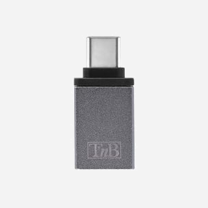 T'nB HUBUSB4ALU : Hub USB 2.0 Blanc - 4 Ports USB 2.0 Type-A, 480 Mbit/s, Câble 0.14m, Dimensions 55x1x55mm, Interface hôte USB 2.0 - Miniature 3