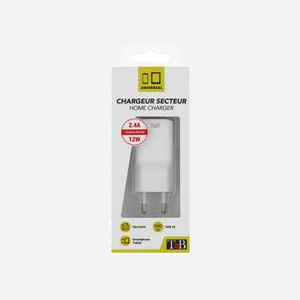 T'nB CH2USB24A Chargeur secteur 2 ports USB 2.4A max avec Smart IC pour optimisation de charge appareils mobiles (Tablettes, Smartphones, MP3...) - Miniature 3