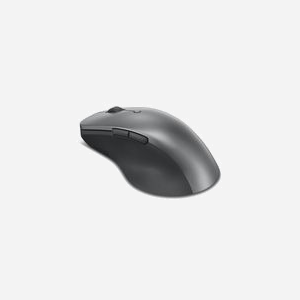 Souris Lenovo 4Y51J62544 Bluetooth 5.1 Optique 2400 DPI 6 Boutons Programmables Droitier Batterie Rechargeable Compatible Windows Gris
