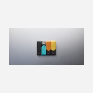 Kingston Technology DataTraveler Exodia S 256GB USB 3.2 Gen 1 Type-A Noir/Orange Compatible Windows/macOS/Linux/ChromeOS (DTXS/256GB) - Miniature 5