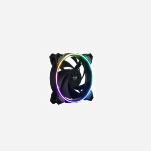 In Win SIRIUS LOOP ASL120FAN-3PK : Kit de 3 Ventilateurs 120mm, 500-1800 RPM, 50 CFM, 27dB, éclairage RGB, connecteur 4-Pin, pour boîtier PC - Miniature 2