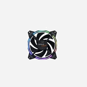 In Win SIRIUS LOOP ASL120FAN-3PK : Kit de 3 Ventilateurs 120mm, 500-1800 RPM, 50 CFM, 27dB, éclairage RGB, connecteur 4-Pin, pour boîtier PC - Miniature 4