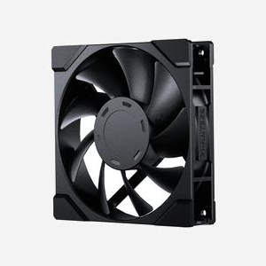 Phanteks M25G2-120 - Ventilateur 120mm pour Boitier PC - 3 Unités - 315-2200 RPM - 72.72 CFM - 2.51 mmH2O - PWM 4-Pin - Noir - Miniature 1
