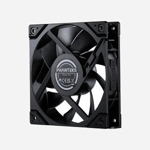 Phanteks M25G2-120 - Ventilateur 120mm pour Boitier PC - 3 Unités - 315-2200 RPM - 72.72 CFM - 2.51 mmH2O - PWM 4-Pin - Noir - Miniature 2