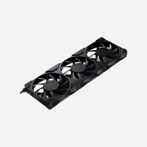 Phanteks M25G2-120 - Ventilateur 120mm pour Boitier PC - 3 Unités - 315-2200 RPM - 72.72 CFM - 2.51 mmH2O - PWM 4-Pin - Noir - Miniature 4