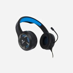 Casque Gaming NGS GHX-510 Noir/Bleu Filaire 3.5mm+USB, HP 40mm, 32 Ohm, Micro Boom, Câble Nylon 2.2m, LED Bleu, Compatible PC/PS4/XBOX One - Miniature 4