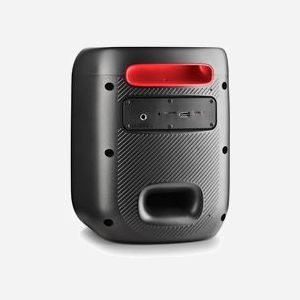 NGS Enceinte Party WILD SWAG GO Noire 40W RMS, Bluetooth 5.0, USB, AUX, MicroSD, Batterie 3600mAh, Autonomie 10h, Écran LED, 240x230x300mm, 3.2kg - Miniature 3