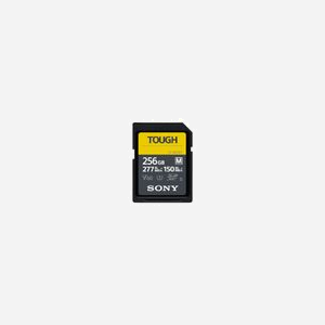 Sony SF-M256T Carte Flash SDXC 256Go UHS-II Classe 10, Lecture 277Mo/s, Ecriture 150Mo/s, UHS Class 3 (U3), V60, Résistante aux chocs et à l'eau