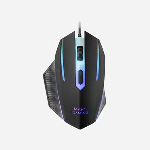 Mars Gaming MCP124PROFR : Combo Clavier AZERTY H-Mech RGB, Souris 3200 DPI RGB, Casque FRGB, Tapis 360x260mm - Compatible PC/Mac/PS/Xbox/Switch - Miniature 4