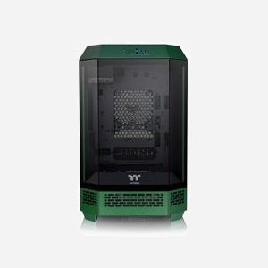Thermaltake 300 Racing Green Micro Tower : Boîtier PC Micro ATX/Mini-ITX Vert, 3x3.5", 2x2.5", USB 3.2 Gen 1/Gen 2, SPCC, Filtre anti-poussière, Ref CA-1Y4-00SCWN-00 - Miniature 2