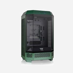Thermaltake 300 Racing Green Micro Tower : Boîtier PC Micro ATX/Mini-ITX Vert, 3x3.5", 2x2.5", USB 3.2 Gen 1/Gen 2, SPCC, Filtre anti-poussière, Ref CA-1Y4-00SCWN-00 - Miniature 3