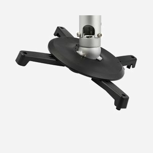 StarTech.com PROJCEILMNT2 : Support Plafond Universel Vidéoprojecteur, Extension 127-705mm, Inclinaison +/-25°, Pivot 360°, Charge Max. 15kg, Acier/Aluminium - Miniature 2