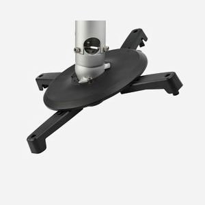 StarTech.com PROJCEILMNT2 : Support Plafond Universel Vidéoprojecteur, Extension 127-705mm, Inclinaison +/-25°, Pivot 360°, Charge Max. 15kg, Acier/Aluminium - Miniature 3