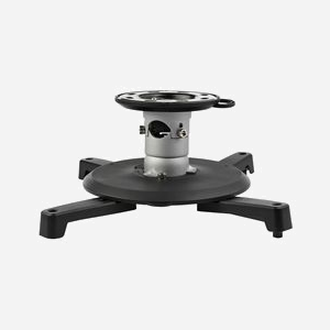StarTech.com PROJCEILMNT2 : Support Plafond Universel Vidéoprojecteur, Extension 127-705mm, Inclinaison +/-25°, Pivot 360°, Charge Max. 15kg, Acier/Aluminium - Miniature 5