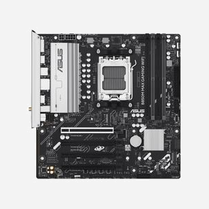 ASUS B850M MAX GAMING WIFI - Carte mère micro ATX AMD B850 Socket AM5, DDR5, 3xM.2, Wi-Fi 6, Gigabit Ethernet, RAID 0/1/5/10, USB 3.2 Gen 2, PCIe 5.0 - Miniature 2