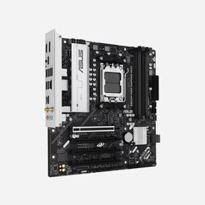ASUS B850M MAX GAMING WIFI - Carte mère micro ATX AMD B850 Socket AM5, DDR5, 3xM.2, Wi-Fi 6, Gigabit Ethernet, RAID 0/1/5/10, USB 3.2 Gen 2, PCIe 5.0 - Miniature 3
