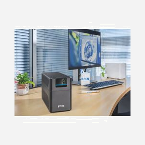Eaton 5E1200UD : UPS Line Interactive 1.2 kVA / 660W, 2 Prises Type G (BS 1363), USB, Format Tour, 220-240V, 50/60Hz, Directive Basse Tension, RoHS, WEEE - Miniature 2