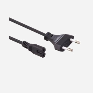 Câble d'alimentation Maclean MCTV-810 Noir 3m Prise Type C vers Coupleur C1 Mâle/Femelle 220-250V Connecteurs Verrouillables RoHS
