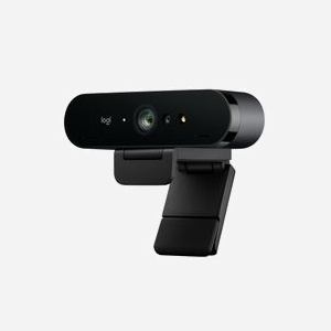 Logitech BRIO Webcam 4K Ultra HD 13MP, Résolution 4096x2160, Zoom 5x, USB, Double Micro Omnidirectionnel, Compatible Windows/macOS, Noir - Miniature 3