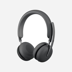 Logitech Zone Wireless 2 Casque Arceau Bluetooth 5.2 & USB-C, Réduction de Bruit Active, Graphite, Autonomie 40h, Microphone Omnidirectionnel, Portée 50m
