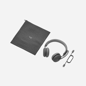 Logitech Zone Wireless 2 Casque Arceau Bluetooth 5.2 & USB-C, Réduction de Bruit Active, Graphite, Autonomie 40h, Microphone Omnidirectionnel, Portée 50m - Miniature 5