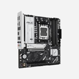 ASUS PRIME B850M-A WIFI Carte mère micro ATX AMD B850 Socket AM5 Ryzen 7000/8000/9000 DDR5 256Go Wi-Fi 6E 2.5GbE M.2 SATA III RAID - Miniature 4
