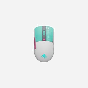 ASUS TUF Gaming Mini Wireless Mouse Hatsune Miku Edition : Optique 1200 DPI, RF Wireless + Bluetooth + USB Type-A, 6 Boutons, 35G, 65g - Miniature 1