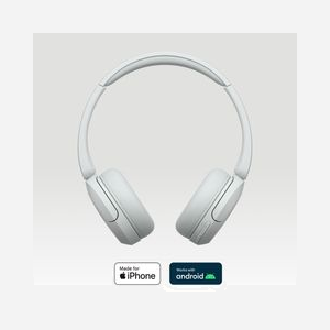 Sony WH-CH520 Blanc - Casque Arceau Sans Fil Bluetooth 5.2 - Portée 10m - USB Type-C - Autonomie 50h - Microphone Intégré - 147g - Miniature 2