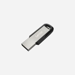 Lexar JumpDrive M400 128Go USB 3.2 Gen 1 Type-A Argent - Lecture 150Mo/s, Format Slide, Protection AES 256-bit, 47.2x16.3x6.2mm, 4.82g - Miniature 2