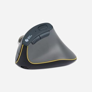 BakkerElkhuizen FastForward Souris Ergonomique Verticale Droitier, RF Wireless + Bluetooth + USB-C, Optique 500 DPI, 8 Boutons, Compatible Windows/macOS/Linux - Miniature 2