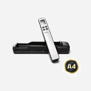 Avision 000-0783B-01G Scanner Portable A4 300x1200 DPI CIS LCD 1.8" WiFi USB 2.0 Batterie 700mAh, Numérisation Carte/Photo/Papier, PaperPort - Miniature 1