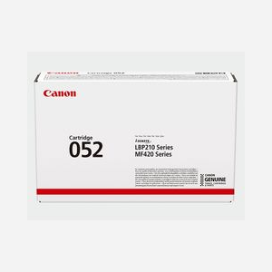 Canon CRG-052H Cartouche Toner Noir Original (2200C004) - Rendement 9200 pages - Pour i-SENSYS MF 420/LBP 210 Series