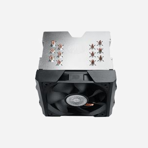 Cooler Master Hyper 612 Ver. 2 Refroidisseur CPU - Ventilateur 120mm, 800-1300 RPM, 11-20 dBA, Socket AM2/AM3/FM1/FM2/LGA1151/LGA2011-v3, 6 Caloducs, Noir - Miniature 2