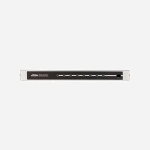 ATEN VS0801H Commutateur Matriciel HDMI 8 Ports Entrée/1 Sortie, Résolution max 1920x1080 (Full HD), HDCP, Compatible 3D, RS-232, Métal, Noir/Argent - Miniature 2