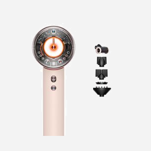 Sèche-cheveux Dyson Supersonic Nural™ 1600W Rose/Or rose avec Capteurs Nural™, Mode Scalp protect, Reconnaissance des embouts, Air Multiplier™ & 5 accessoires. - Miniature 2