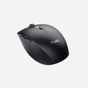 Trust Ozaa Souris Bureau Multi-Appareils RF sans fil + Bluetooth, 3200 DPI Optique, 6 Boutons, Batterie Intégrée, USB Type-C, Windows/macOS/ChromeOS - Miniature 2