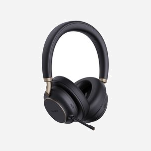 Yealink BH76 Plus Casque Binaural Arceau Noir USB-C/A & Bluetooth 5.3 Portée 45m, Autonomie 35h, ANC Hybride, 5 Micros, Recharge sans Fil, Compatible Teams - Miniature 5