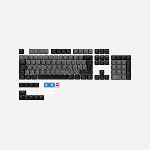 Sharkoon SKILLER SAC20 - Jeu de 115 capuchons de clavier QWERTZ Allemand pour clavier mécanique Sharkoon avec extracteur inclus