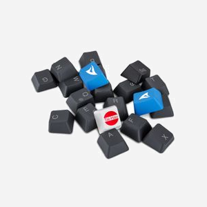 Sharkoon SKILLER SAC20 - Jeu de 115 capuchons de clavier QWERTZ Allemand pour clavier mécanique Sharkoon avec extracteur inclus - Miniature 3
