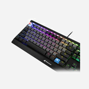 Sharkoon SKILLER SAC20 - Jeu de 115 capuchons de clavier QWERTZ Allemand pour clavier mécanique Sharkoon avec extracteur inclus - Miniature 5