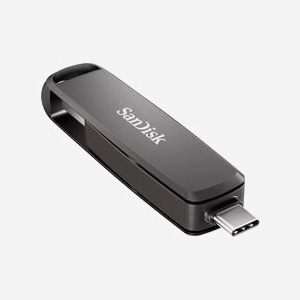 SanDisk Extreme PRO Dual Drive 2To : USB Type-A/Type-C 3.2 Gen 2, 1000 Mo/s lecture, 900 Mo/s écriture, compatible Windows/macOS, Noir. - Miniature 3