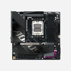 GIGABYTE B850M AORUS ELITE WIFI6E : Carte mère AMD AM5 Ryzen 7000/8000/9000, DDR5 8200MHz(O.C.), M.2 PCIe 5.0/4.0, Wi-Fi 6E, LAN 2.5GbE, USB 3.2 Gen2 - Miniature 2