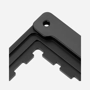 Thermalright AM5 Secure Frame BLACK V2 - Cadre de Waterblock en Oxyde d'Aluminium Noir pour Socket AM5 - Dimensions 54x70x6 mm - Garantie 6 ans - Miniature 3